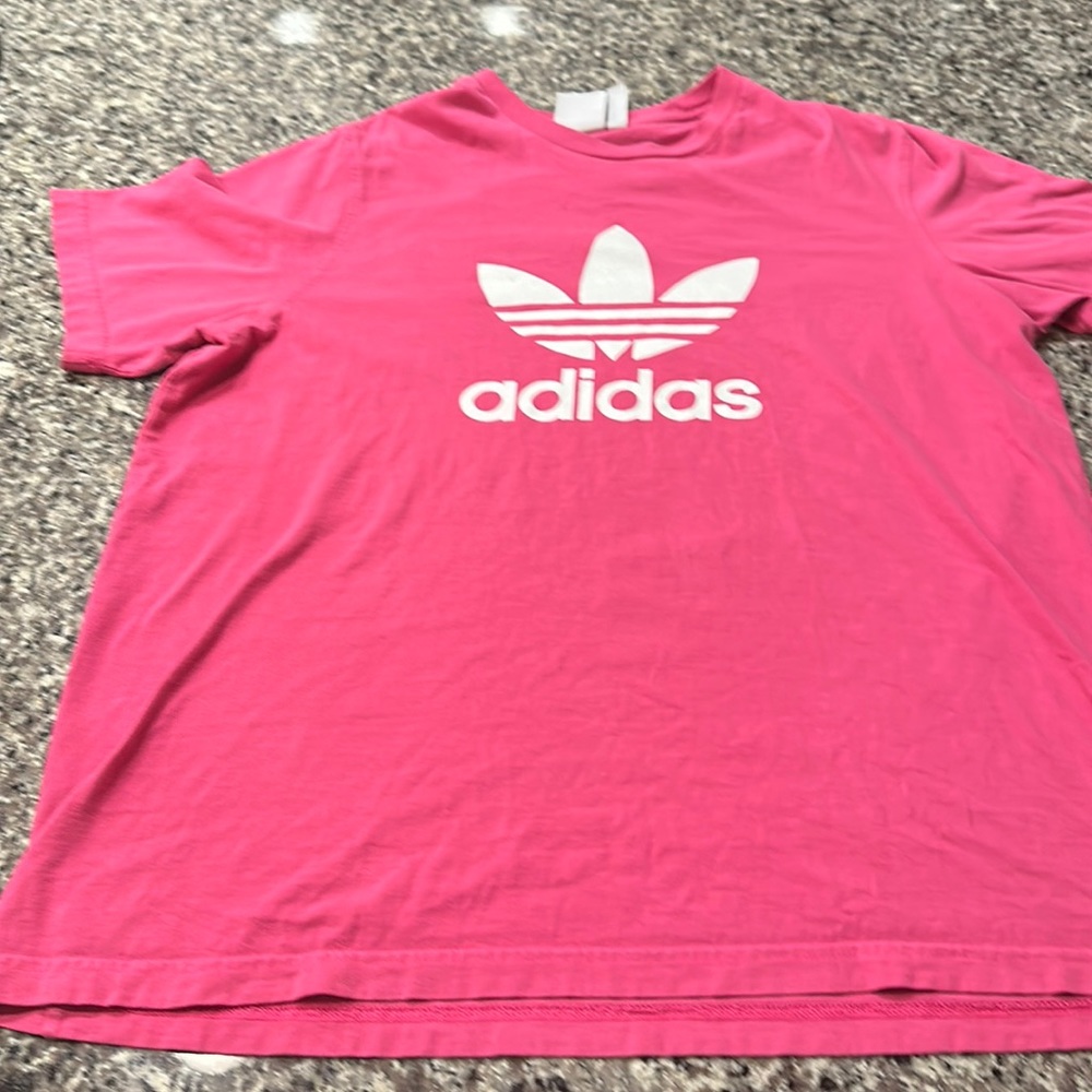 Pink Adidas Tee